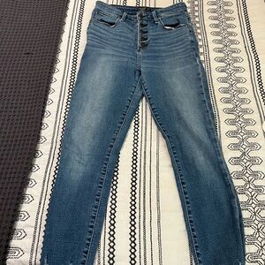 Abercrombie & Fitch High Rise Blue Jeans